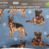 GERMAN SHEPHERD LOUNGE PANTS - Image 3