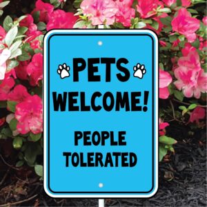 MINI-GARDEN SIGNS (PETS WELCOME)