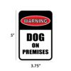 MINI-GARDEN SIGNS (DOG ON PREMISE) - Image 2