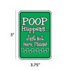 MINI-GARDEN SIGNS (POOP HAPPENS) - Image 2
