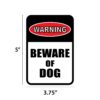 MINI-GARDEN SIGNS (BEWARE OF DOG) - Image 2