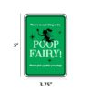 MINI-GARDEN SIGNS (POOP FAIRY GREEN) - Image 2