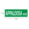 Street Sign * Appaloosa Ave - Image 2