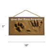 Wood Sign (M) * Hands / Forgotten - Image 2