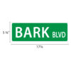 Street Sign * Bark Blvd - Image 2
