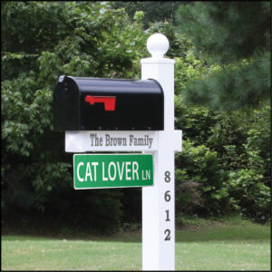 Street Sign * Cat Lovers Lane