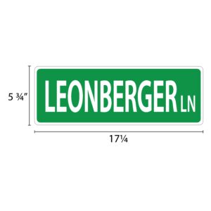 Street Sign * Leonberger - Image 2