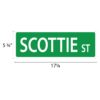 Street Sign * Scottie - Image 2
