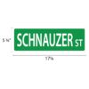 Street Sign * Schnauzer - Image 2