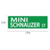 Street Sign * Mini Schnauzer - Image 2