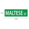 Street Sign * Maltese - Image 2