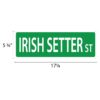 Street Sign * Irish Setter - Image 2