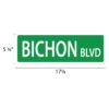 Street Sign * Bichon - Image 2