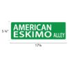 Street Sign * American Eskimo - Image 2