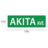 Street Sign * Akita - Image 2