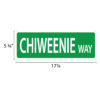 Street Sign * Chiweenie - Image 2