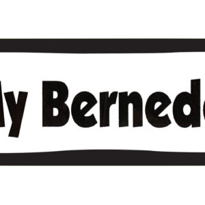 I LOVE MY BERNEDOODLE - BONE MAGNET