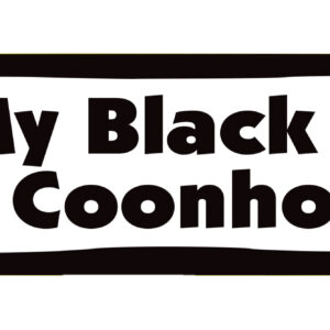 I LOVE MY BLACK AND TAN COONHOUND - BONE MAGNET