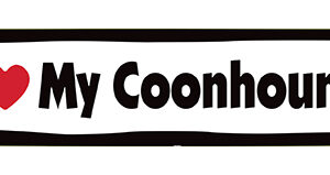 I LOVE MY COONHOUND- BONE MAGNET
