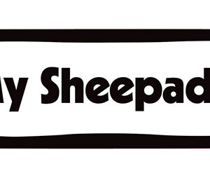 I LOVE MY SHEEPADOODLE - BONE MAGNET