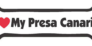 I LOVE MY PRESA CANARIO - BONE MAGNET