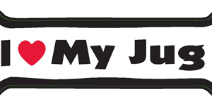 I LOVE MY JUG - BONE MAGNET