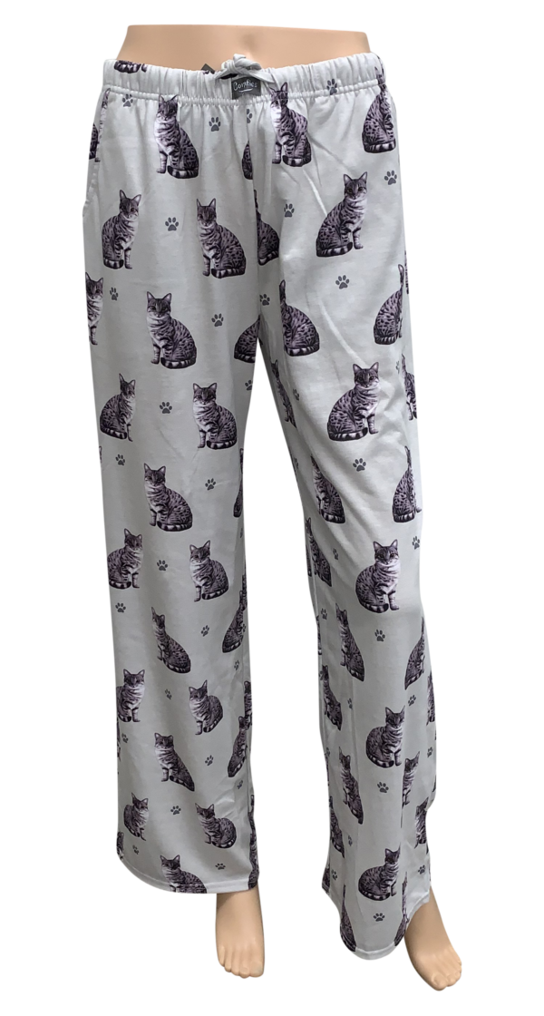 SILVER TABBY LOUNGE PANTS