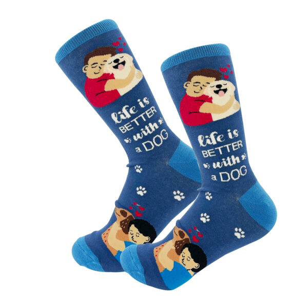 I LOVE MY DOG SOCKS