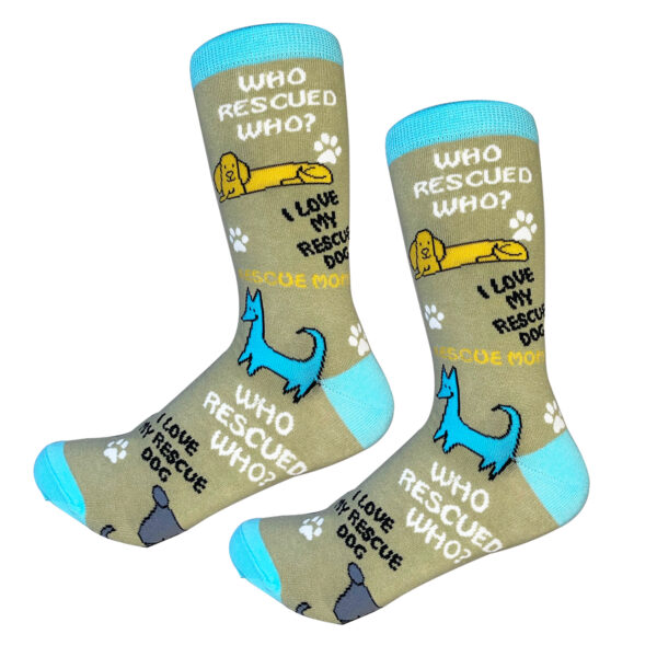 WHO RESCUED WHO? SOCKS