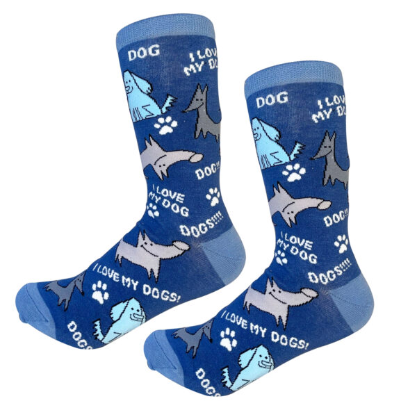 I LOVE MY MUTT SOCKS