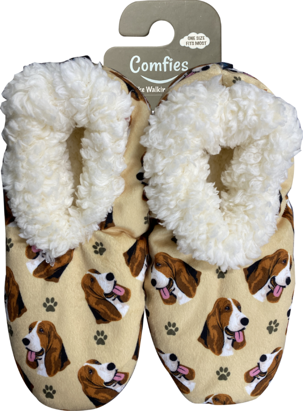 BASSET HOUND SLIPPERS