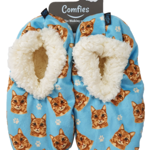 ORANGE TABBY SLIPPERS