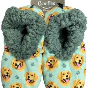 GOLDEN RETRIEVER SLIPPERS
