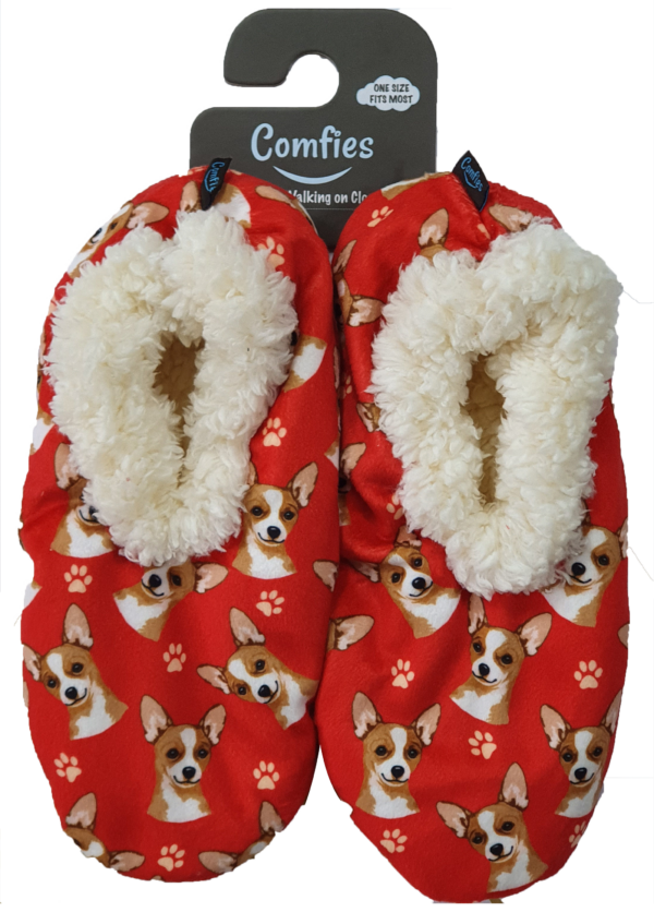 CHIHUAHUA FAWN SLIPPERS