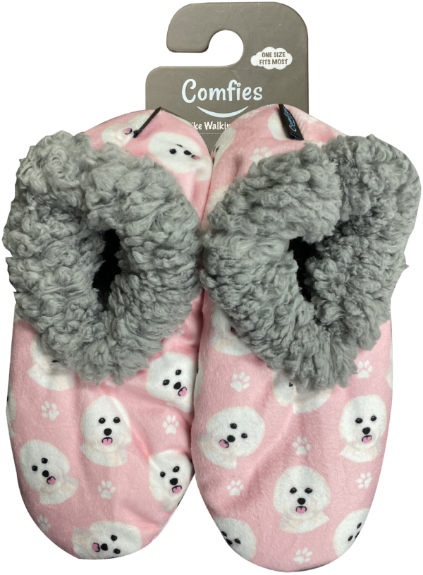 BICHON FRISE SLIPPERS