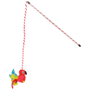 MRGRVL CAT WAND w/RED BIRD