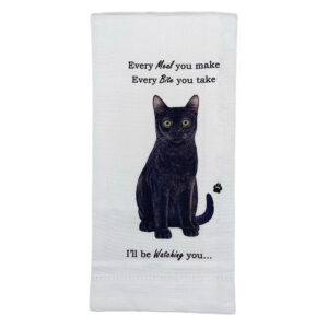 BLACK CAT KITCHEN TOWEL