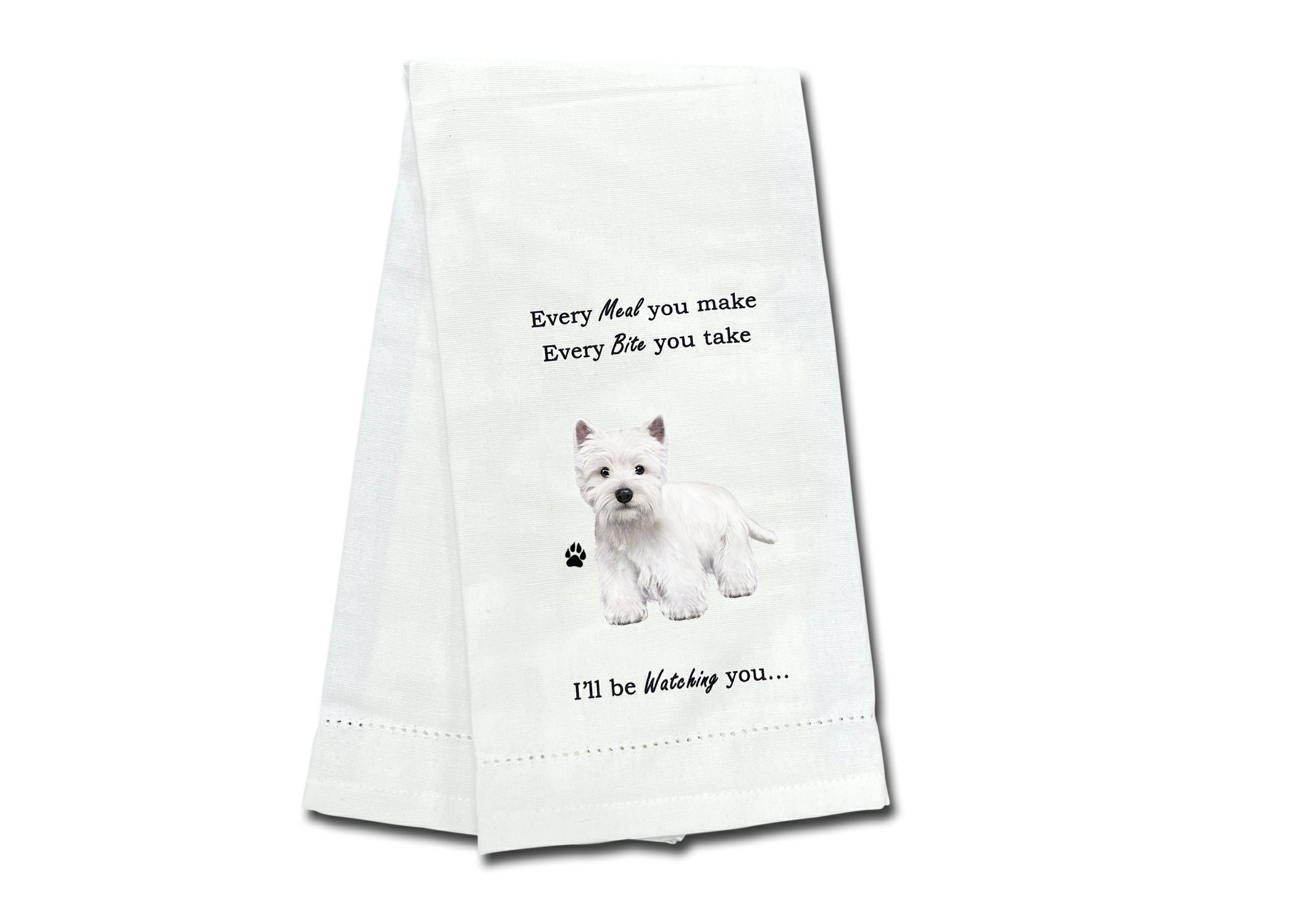WESTIE KITCHEN TOWEL