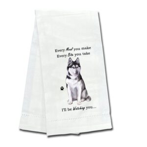 SIBERIAN HUSKY KITCHEN TOWEL
