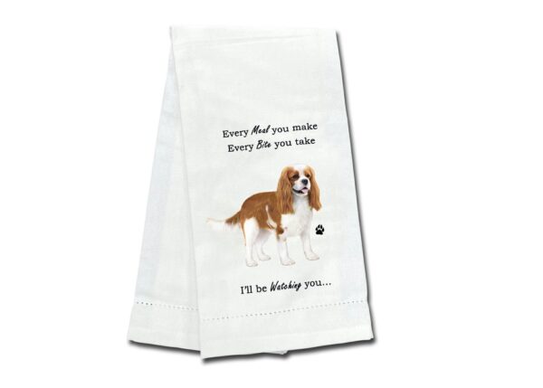 KING CHARLES CAVALIER KITCHEN TOWEL