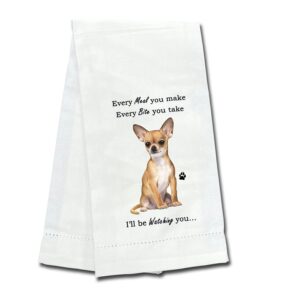 CHIHUAHUA, TAN KITCHEN TOWEL