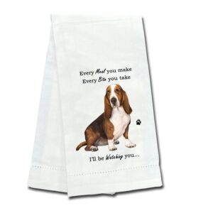 BASSET HOUND KITCHEN TOWEL