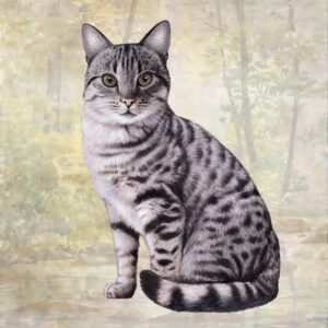 TABBY SILVER HOME COASTERS
