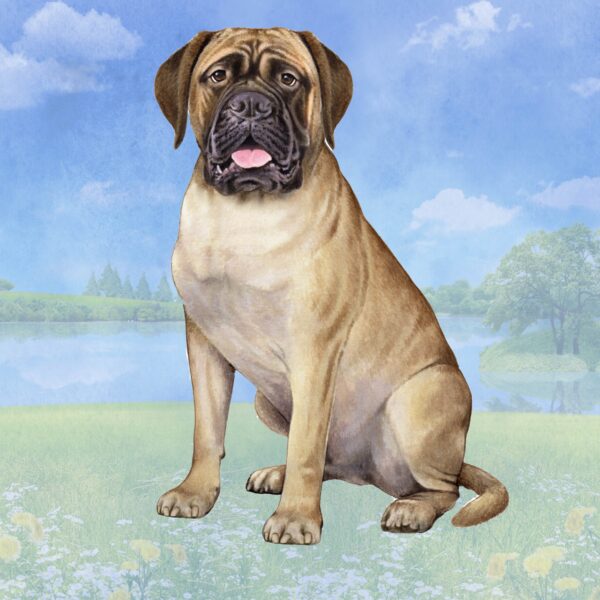 BULL MASTIFF HOME COASTERS