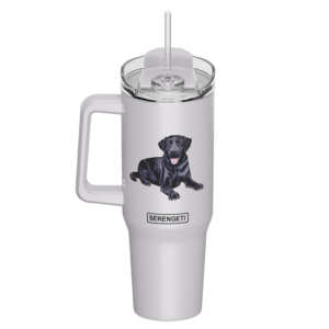 LAB, BLACK - INSULATED MUG