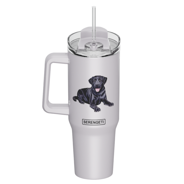 LAB, BLACK - INSULATED MUG