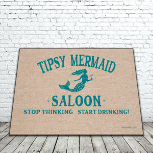 TIPSY MERMAID SALOON MAT