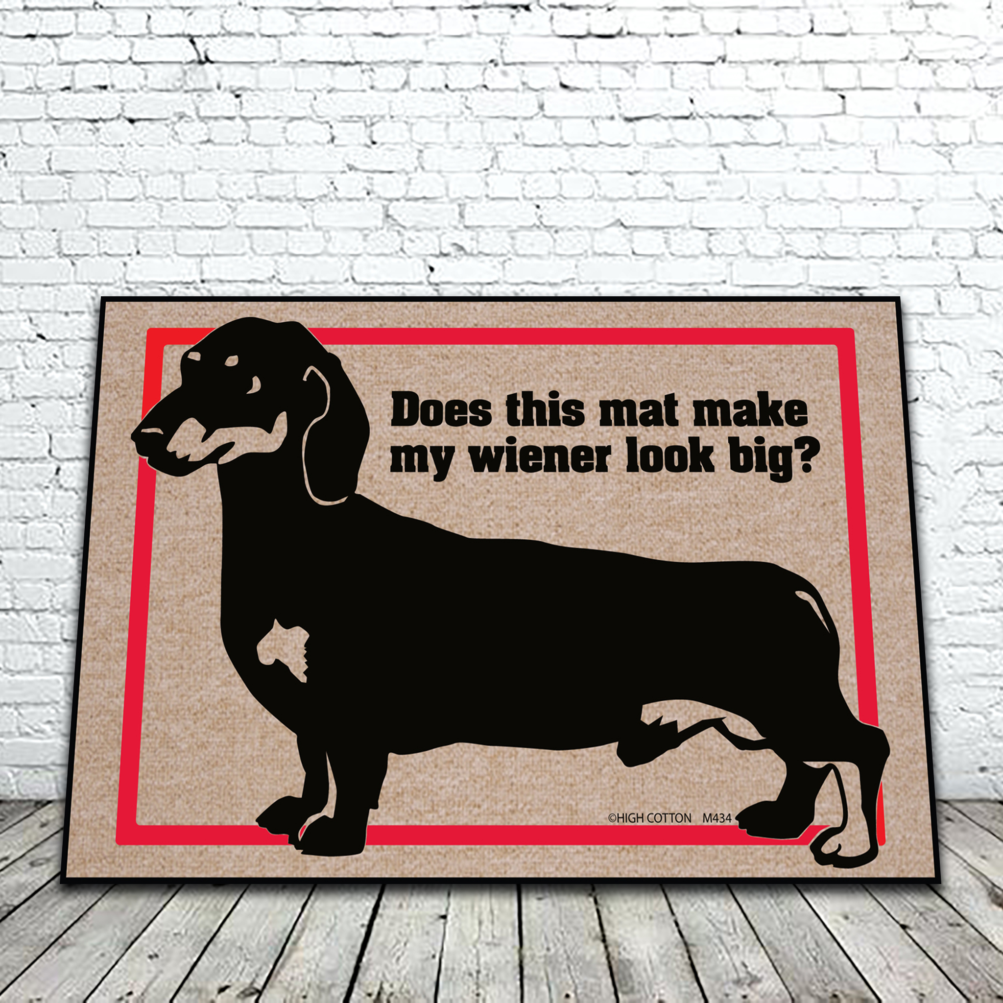 WIENER LOOK BIG MAT