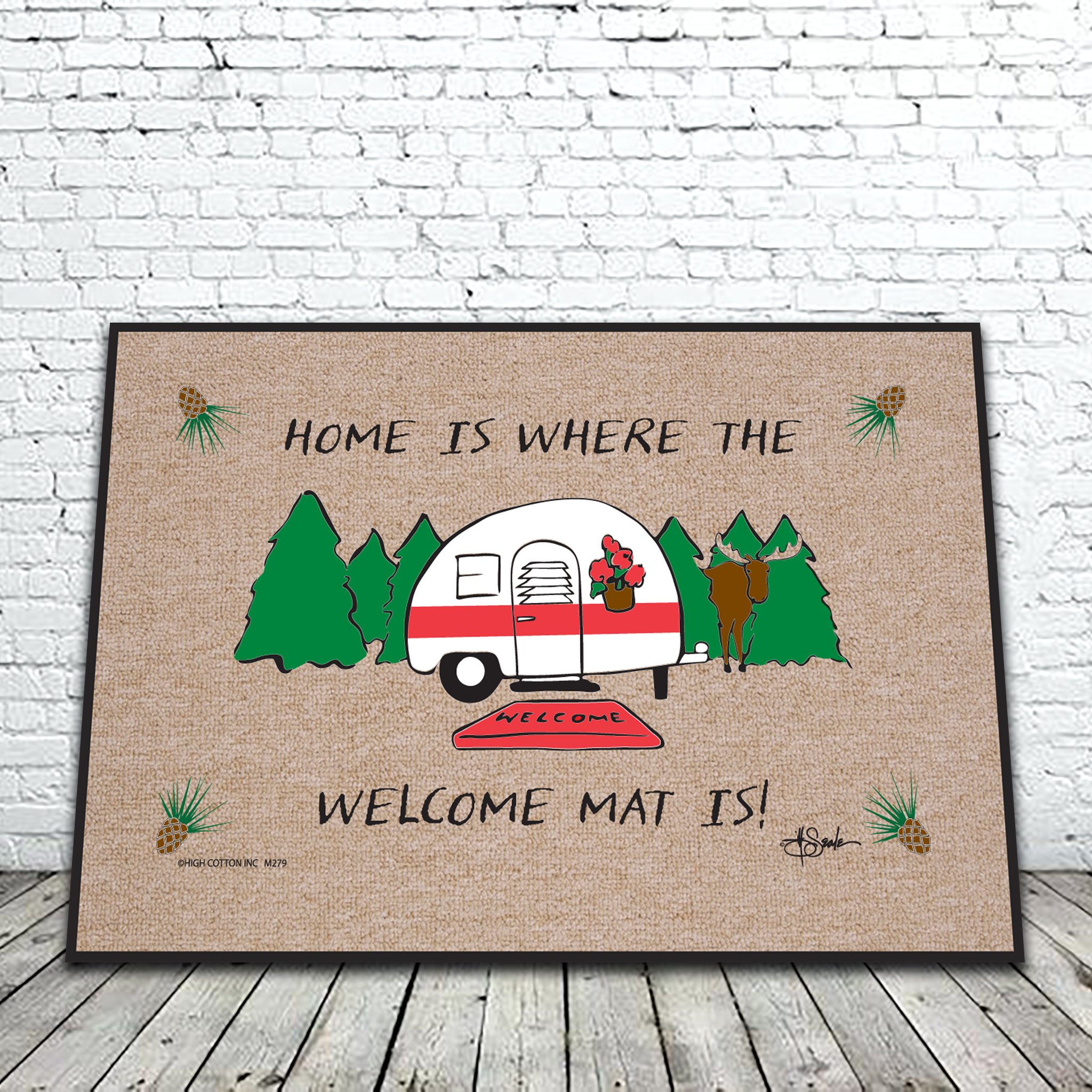 HOME WELCOME MAT