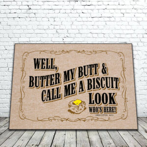 WELL BUTTER MY BUTT MAT